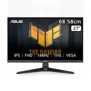 TOP9 27인치 모니터 추천 추천 모델 에이수스 FHD IPS 144Hz 1ms sRGB 125% DCI-P3 90% TUF 게이밍 모니터
