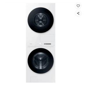 Product Image of the 삼성전자 BESPOKE 그랑데 AI 원바디 Top Fit 세탁기 + 건조기 WF2420HCWWC 24kg + 20kg 방문설치