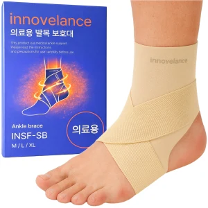 TOP7 발목 자주 접질리는 사람 발목 보호대 추천 추천 모델 이노밸런스 의료용 얇은 발목보호대 아대 밴드, 스킨, 1개