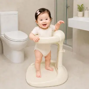 TOP9 아기 목욕의자 추천 추천 모델 토몽 폴딩 아기 샤워 목욕 핸들 + 샴푸캡 의자 유아, 아이보리