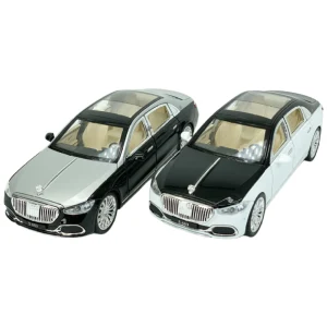 TOP 7 유아 전동차 추천 순위 추천 모델 1:22 벤츠 마이바흐 bentz 다이캐스트 모형 다이케스트 GTR GTS AMG 완구 미니어쳐 피규어 자동차 장난감, 블랙&실버, 1개