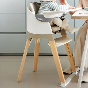 Product Image of the 시디즈 몰티 하이체어 아기 식탁 의자 + 트레이 + 안전벨트 세트