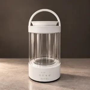 TOP10 아기방 가습기 추천 추천 모델 루니엘 루센트 가열식 가습기 저소음 물멍 대용량 글라스 무드등 신생아 아기 가습기