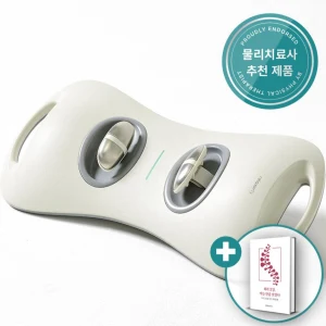 TOP7 누워서 허리 펴고 싶은 사람 허리 스트레칭기 추천 추천 모델 릴렉서리 온열 허리 마사지기 EMS 지압 스트레칭, 화이트, BACK-01