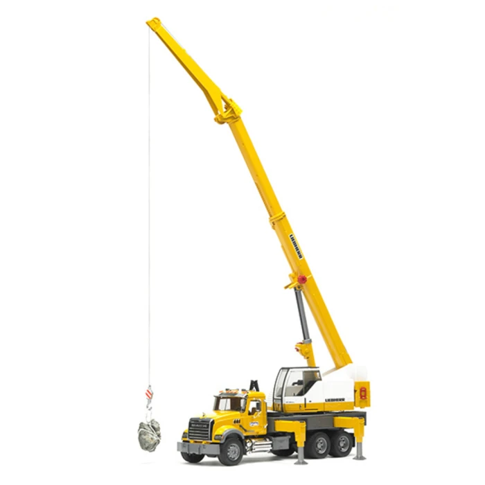 MACK Granite Liebherr 크레인 02818 실제 상품 사진
