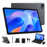 TOP10 영상용 태블릿 추천 추천 모델 TABWEE T80 10.1인치 안드로이드16 태블릿PC 16GB(4+12) 64GB Widevine L1 키보드 마우스 펜 케이스 세트, 회색, 64GB, Wi-Fi