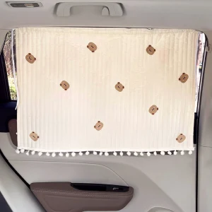 TOP7 자동차 햇빛가리개 추천 추천 모델 카템 차량용 사계절 누빔 햇빛가리개 CT437, 베어, 1세트