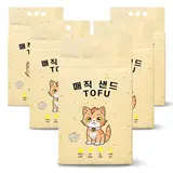 TOP20 고양이 모래 추천 추천 모델 메디펫 응고형 매직 고양이 두부모래 가는입자, 10L, 5개, 무향