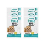 TOP20 고양이 모래 추천 추천 모델 모찌네 고양이 모래, 4L, 6개, 활성탄