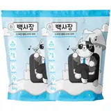 TOP20 고양이 모래 추천 추천 모델 백사장 벤토나이트, 6kg, 2개, 무향
