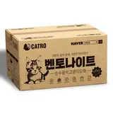 TOP20 고양이 모래 추천 추천 모델 캐트로 벤토나이트 먼지없는 고양이모래 대용량, 무향, 3개, 6kg
