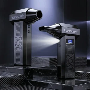 Product Image of the HUIJII 하이파워 190000RPM 무선 포터블 멀티 에어건, P90, 블랙