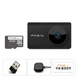 Product Image of the 파인뷰 X3600 POWER QHD GPS BT Wi-Fi 동글 출장설치쿠폰 블랙박스, 32GB, 5종