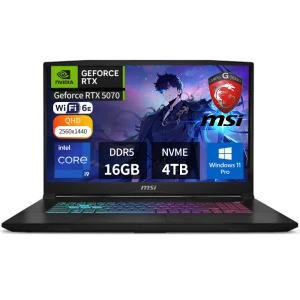 TOP7 고성능 게이밍 노트북 추천 추천 모델 MSI 소드 GF76 HX i9 RTX 5070 17인치
