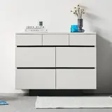 TOP10 서랍장 추천 추천 모델 도모디자인 카르테 와이드 3단 7칸 서랍장 900 방문설치, 화이트, 7개