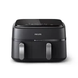 Product Image of the 3000시리즈 듀얼바스켓 에어프라이어 9L NA351/00 블랙