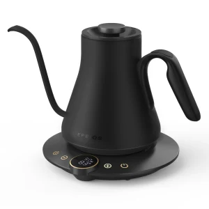 Product Image of the 에페이오스 파인 앤 플로우 핸드드립 전기포트 Lite 퓨어 블랙, 퓨어 블랙