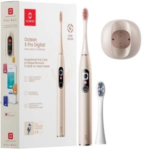 Product Image of the APP연동 오클린 X Pro 디지털 Oclean X Pro Digital 스마트 터치 스크린 전동칫술 분당 84000회 IPX7방수 1년무상A/S