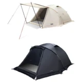 TOP7 가족 캠핑 텐트 추천 추천 모델 노스피크 나르시스 돔 플러스 (소이밀크, 레이븐 그레이), 소이밀크