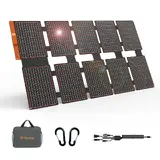 TOP7 접이식 태양광 패널 추천 추천 모델 PD3.0 USB-C, QC3.0 USB-A 및 DC가 장착된 FlexSolar 100W 휴대용 태양광 패널 충전기, 소형 발전소 발전기, 휴대폰, 파워 뱅크를 위한 접이식 IP6