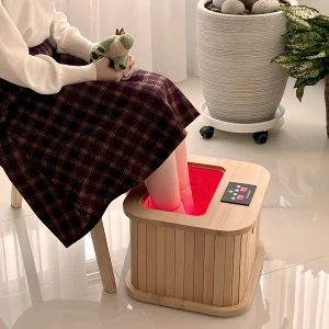 Product Image of the 알파플랜 건식 좌훈 족욕기+ 전용 담요, FS-828, 우드