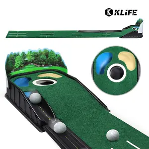TOP7 골프 퍼팅매트 추천 추천 모델 KLIFE 골프 퍼팅연습기 무소음 자동리턴 실내 연습 매트 스윙 퍼팅매트 볼가림막