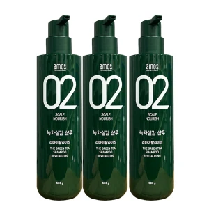 TOP7 머리숱이 줄어 보여 신경 쓰이는 사람 두피 샴푸 추천 추천 모델 아모스 녹차실감 샴푸 리바이탈라이징