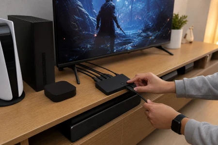 TOP6 콘솔 여러 대 TV에 꽂아두는 HDMI 셀렉터 추천 상황 이미지