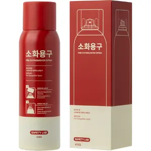 TOP8 가정용 소화기 추천 추천 모델 세이프티랩 스프레이형 강화액 차량용 가정용 소화기, 415g, 1개
