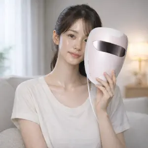 TOP10 피부관리기 추천 추천 모델 신형 퓨리스킨 led 마스크 톤업 모공관리 피부관리기 얼굴마사지기 마스크기계 홈케어, 핑크, 퓨리스킨 led 마스크