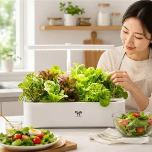 TOP8 식물재배기 추천 추천 모델 플랜티 스마트 LED 12구 수경 식물재배기 상추 바질 허브 키우기