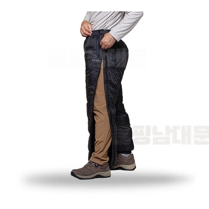 루베르 풀지퍼형 구스 다운 팬츠