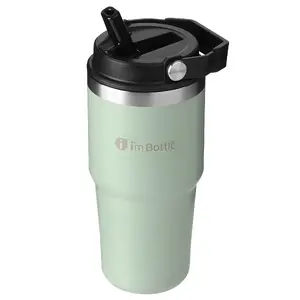TOP9 보온 텀블러 추천 추천 모델 아임보틀 스트로우 보온보냉 텀블러, 민트, 600ml, 1개