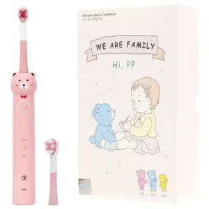 TOP6 어린이 전동칫솔 추천 추천 모델 식스비 3단 유아 어린이 음파 전동칫솔 아동 아기, SB-KIDS100(인디핑크)
