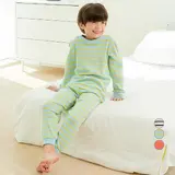 TOP10 아동 겨울 내복 추천 추천 모델 롤리트리 아동용 30수 후라이스 스트라이프 9부 실내복 상하의 세트