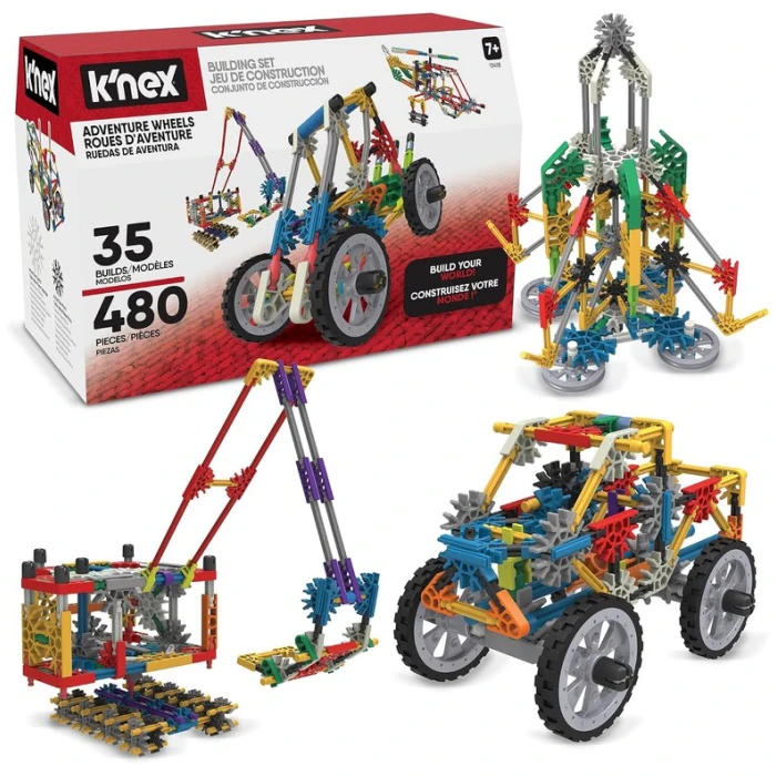 케이넥스 어드벤처 휠 Adventure Wheels 480피스 실제 상자와 구성 사진