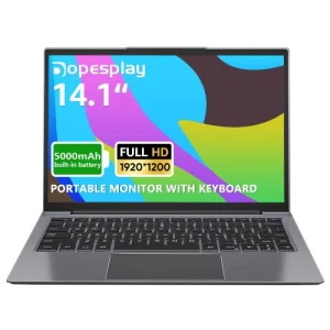 TOP7 랩독 추천 추천 모델 Dopesplay 14.1 인치 휴대용 Lapdock 모니터 키보드 포함 삼성 데크 미니 PC 노트북 용 1200P IPS FHD 노트북 화면 확장기