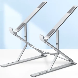 Product Image of the 홈플래닛 고급형 접이식 휴대용 알루미늄 노트북 거치대 + 파우치