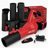 TOP14 낙엽 송풍기 추천 추천 모델 디케이켈슨 42V 대포 송풍기 + 4000mAh 배터리 2p 세트 ES-V3613, 1개