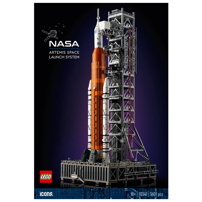 레고 아이콘 NASA 아르테미스 발사 시스템 10341 실제 상품 사진