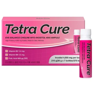 TOP7 홈바용 미니 와인셀러 추천 추천 모델 테트라큐어 이브밸런스 콜린 미오 이노시톨 4000mg 앰플, 1박스, 42g