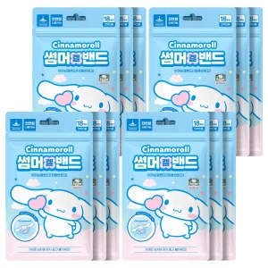 TOP6 아이 모기 물린 곳 긁기 전에 붙이는 패치 추천 추천 모델 아텍스 시나모롤 썸머겔밴드, 18개입, 12개