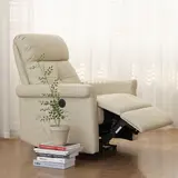 TOP7 리클라이너 소파 추천 추천 모델 [DIY/택배출고]바네스데코 레브 1인용 전동 리클라이너소파, 라이트베이지(택배출고/고객조립)