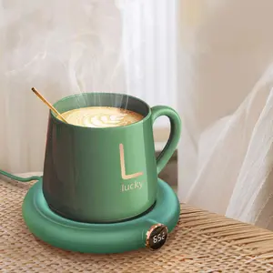 TOP13 머그워머 추천 추천 모델 온도조절 USB 머그컵 보온받침대 선물용 컵워머 스마트 워머, 1개