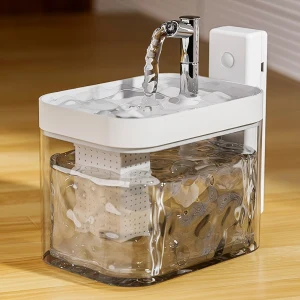 TOP7 사무실용 정수기 추천 추천 모델 RUNHome 무선 자동급수기 펫 정수기 저소음 강아지 고양이 + 필터, 화이트, 1개