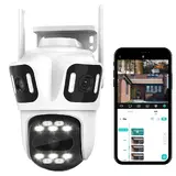 TOP10 실외 CCTV 추천 추천 모델 Ai 감지 3채널 800만화소 cctv Ai감시카메라 wifi 실외용 cctv 사람추적, 1개, 3채널