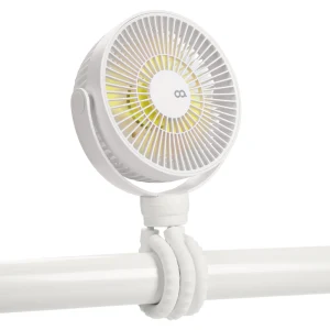 TOP7 펫 에어 서큘레이터 추천 추천 모델 오아 라운드 멀티팬 휴대용 미니 소형 문어발 탁상용 유모차 선풍기, OFN-050WH, 화이트