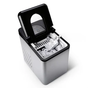 TOP7 휴대용 제빙기 추천 추천 모델 보아르 에이블나인 제빙기 미니 휴대용 캠핑 소형 아이스메이커 가정용 얼음 자동세척, VO-KE001(실버)