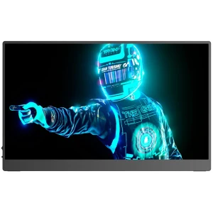 Product Image of the 에비크 15.6inch 터치 포터블 모니터 FHD 휴대용 IPS DEX 보조 듀얼 모니터 터치 스크린, 블랙-터치, 39.62cm