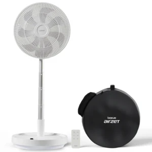 Product Image of the 보국 최신상 에어젯 접이식선풍기 무선 폴딩팬 BLDC 무소음선풍기 무선서큘레이터, 화이트